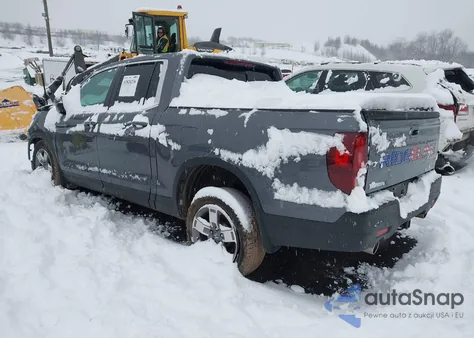 2024 Honda Ridgeline Rtl из США, поврежденный, VIN 5FPYK3F51RB002766